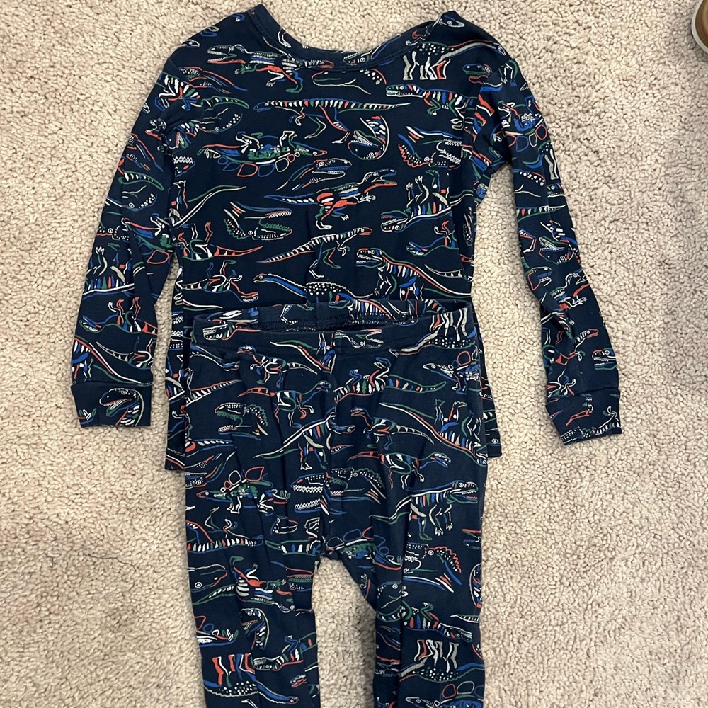 Gap boys dinosaur pajamas